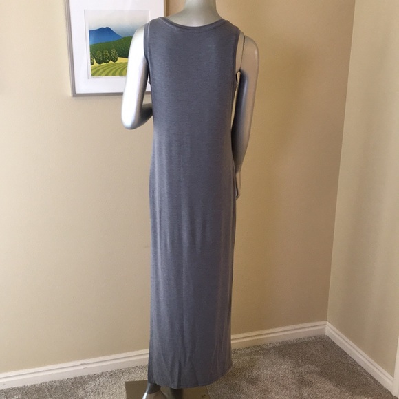 ATHLETA | Gaia Jersey Side Slit Tee / Tank Maxi Dress - Picture 8 of 16